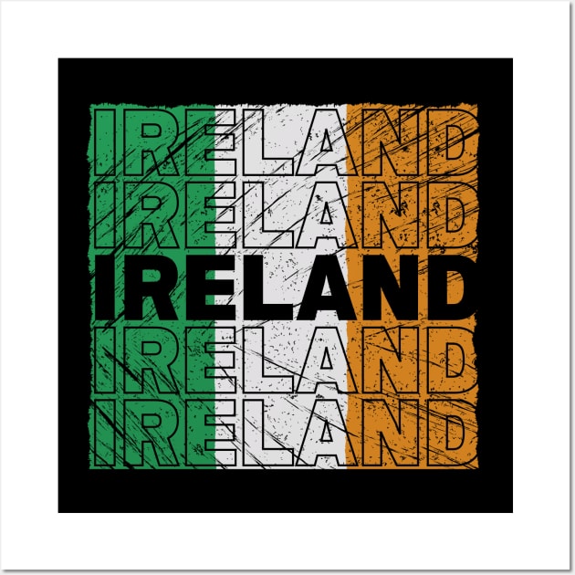 Ireland Flag Wall Art by NomiCrafts